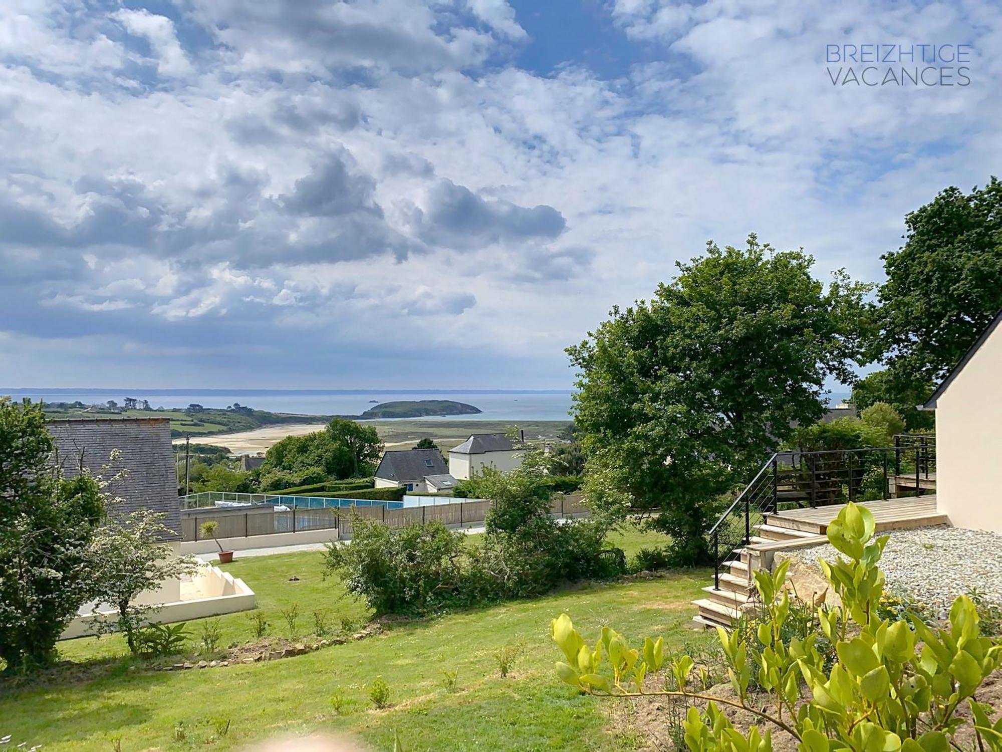 Maison Anemone - Vue Mer - Crozon, Bretagne Esterno foto